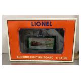 Lionel blinking light billboard 6-14100