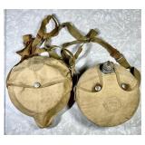 Vintage Boy Scout canteen and mess kit