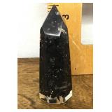 Organite tower filled with black tourmaline