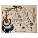 Costume jewelry necklaces