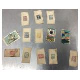 13 tobacco cards