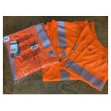 2 Carhartt high visibility shirts Size 3XL