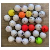 Used Wilson golf balls