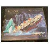 Titanic building brick set