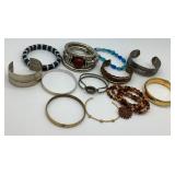 Costume jewelry bracelets