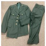 Military suit jacket with 3 pairs of pants