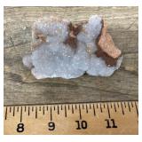 Druzy quartz specimen from Missouri