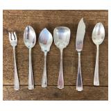 Assorted sterling flatware