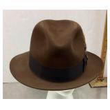 Stetson Temple fedora Size 7 3/4 with box