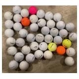 Used Top Flite golf balls