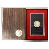 1973 proof Eisenhower dollar