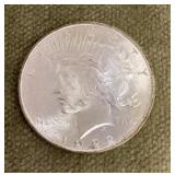 1922 Peace dollar
