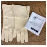 Motorcycle gloves and scarf