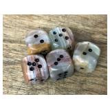 Onyx dice set