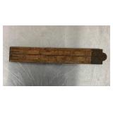 Stanley boxwood folding ruler