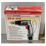 Craftsman cordless 3.8' drill