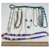 Costume jewelry necklaces