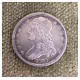 1838 capped bust quarter