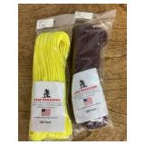 Two packages of Paracord
