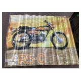 Yamaha motorcycle vinyl banner 26x34