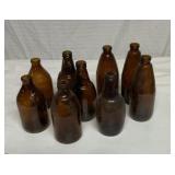 Vintage Falstaff & Busch bottles