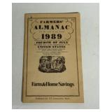 1989 Farmer's Almanac