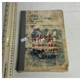 Dodge 1971 to 1987 shop manual