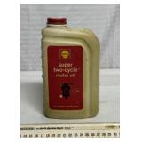 Shell Super two-cycle motor oil