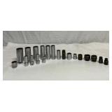 20 Mac 3/8' drive sockets