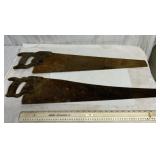 2 hand saws