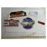 5 Vintage Snap-on stickers