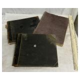 3 antique books