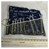 9 metric Combination wrenches