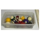 Pool balls --missing # 2,5,6,13