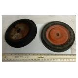 2 old wheels