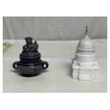 Avon bottle and incense burner