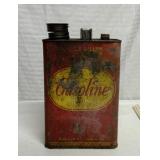 Vintage Edward Can Co. gasoline can
