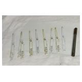 9 Vermont American sawzall blades & 1 reamer