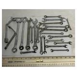 24 Assorted wrenches