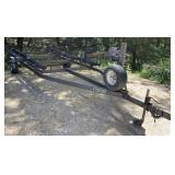 Pontoon boat trailer