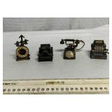 4 metal miniatures