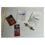 Flashlight bulbs, battery, intake fuel filter, etc