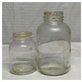 2 old jars