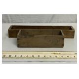 2 Vintage wooden boxes
