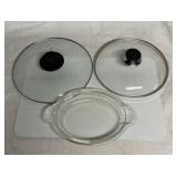 Pot lids and glass lid