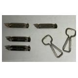 6 Bottle openers