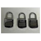 Abus padlocks with combos