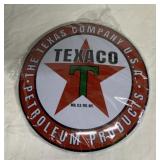 Metal Texaco sign