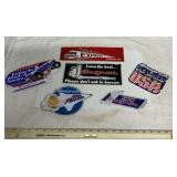 6 Vintage Snap-on stickers