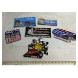 6 Vintage Snap-on stickers